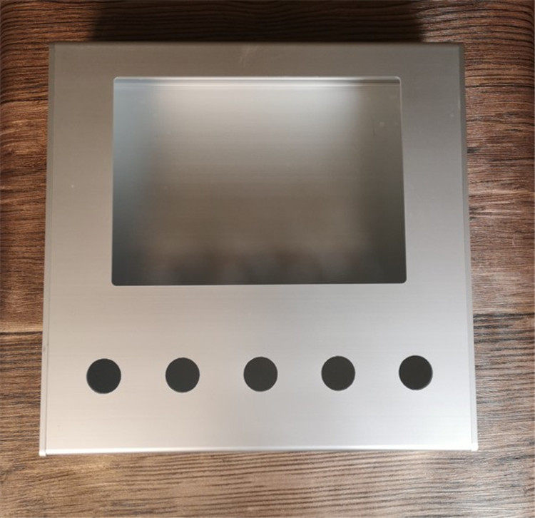 Polylon 7 inch touch screen mounting box Control box Human machine interface box PLC text aluminum electric control box