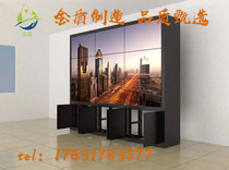  Monitoring TV wall cabinet splicing screen assembly bracket TV LCD display Security monitoring wall cabinet