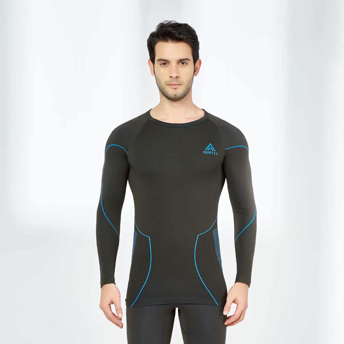 Tough outdoor thermal function lingerie for men and women perspiration speed dry tight body sports suit autumn and winter lovers running clothes