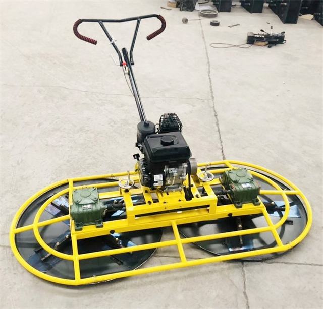 Walk-beind smoothing machine concrete floor polisher diesel model smoothing machine is easy to ປະຕິບັດງານ