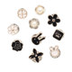 Pearl anti-exposure brooch button women's high-end pin summer pin to fix clothes, shirt neckline decoration accessories