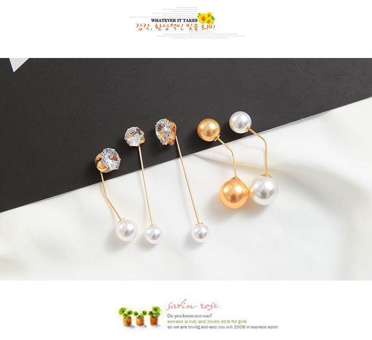Phiên bản tiếng Hàn của đơn giản rhinestone từ pin pin cổ áo pin trang trí sáng tạo khăn hoang dã khóa trâm cài pin trâm - Trâm cài ghim cài áo vest