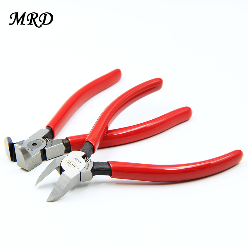 Taiwan original MRD MA-215 right angle pliers 45 degree oblique pliers Elbow pliers Flat top cutting pliers Plastic nozzle pliers