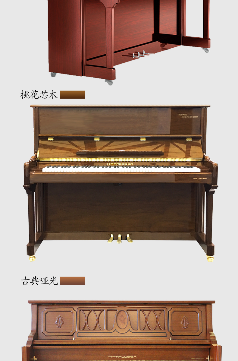 Đàn piano thẳng đứng Harold X-5 của Đức nhập khẩu 88 bài kiểm tra giảng dạy tại nhà casio ap 270