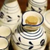 Phong cách Nhật Bản và phong cách men sake nồi đặt retro hộ gia đình rượu vang vàng rượu vang trắng rượu vang hộp quà tặng bao bì với rượu vang ấm ly uống rượu đẹp Rượu vang
