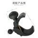 Crooked mouth ball head mobile navigation bracket aluminium alloy base U-shaped fixed ball head accessories motorcycle round handle universal