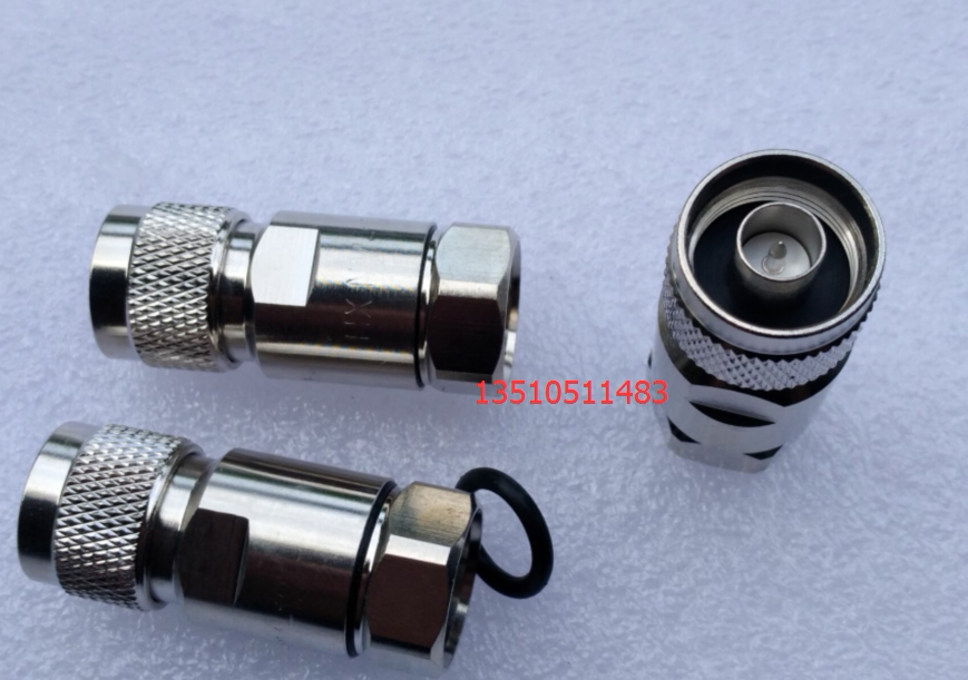 N-J-1 2 radio frequency feeder connector N male connection feeder 1 2 hard wire connector N L16 high frequency AP signal head