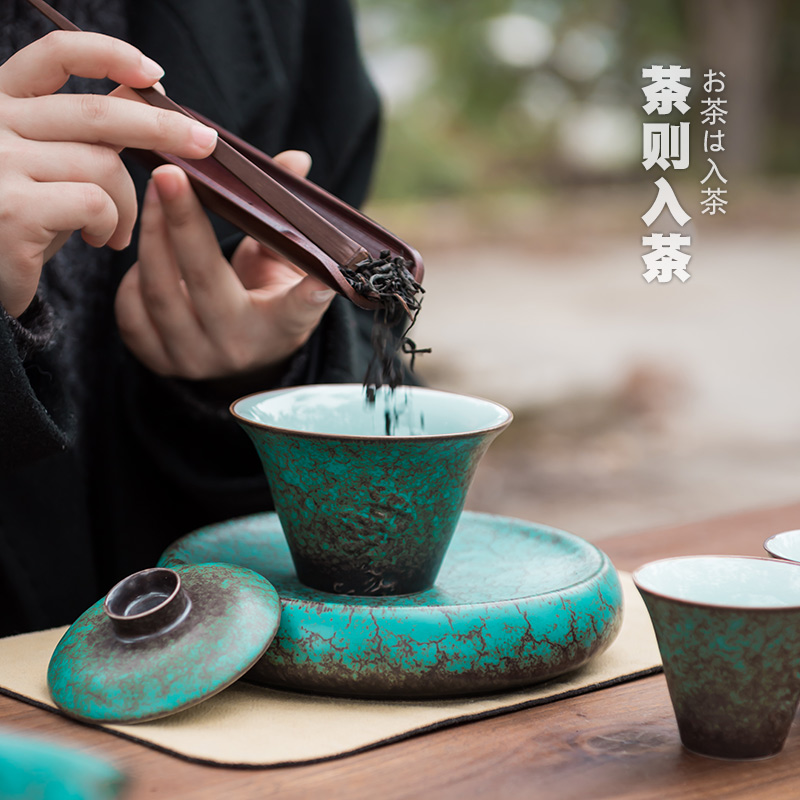 British large three tureen kung fu tea tureen heat - resistant pot bearing cups do mercifully tea adopt ceramic packages