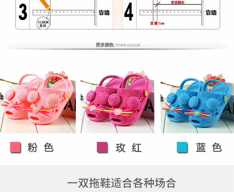 Pantoufles enfants en EVA pour été - semelle EVA - Ref 986764 Image 25