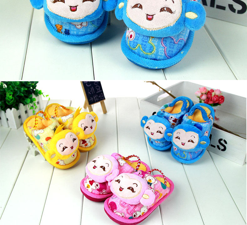 Pantoufles enfants en suède - semelle EVA - Ref 1003824 Image 23