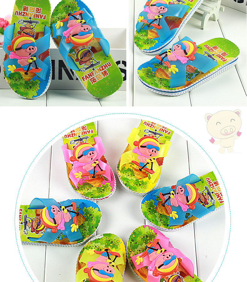 Pantoufles enfants en EVA pour été - semelle EVA - Ref 1008395 Image 19