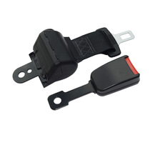 Universal forklift safety belt semi-enclosed automatic belt two-point passenger car safety belt 15 base