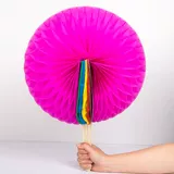 Вы материал ручной сброс шарика шарика сферического смены цвета вентилятора прыжок вентилятора