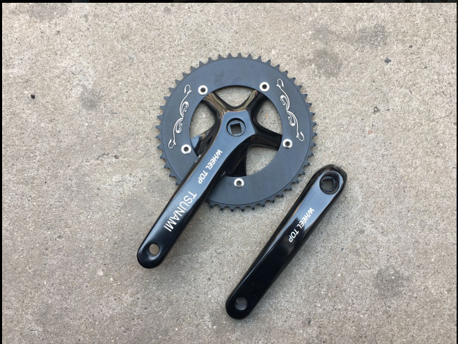 TSUNAMI 48T Aluminum Alloy Bicycle Dead Flying Race Teams