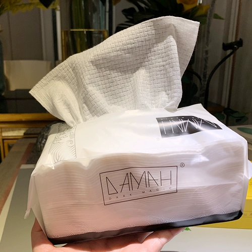 Волшебные влажные салфетки для умывания, полотенце, очищающее молочко, одноразовые бумажные салфетки, Южная Корея