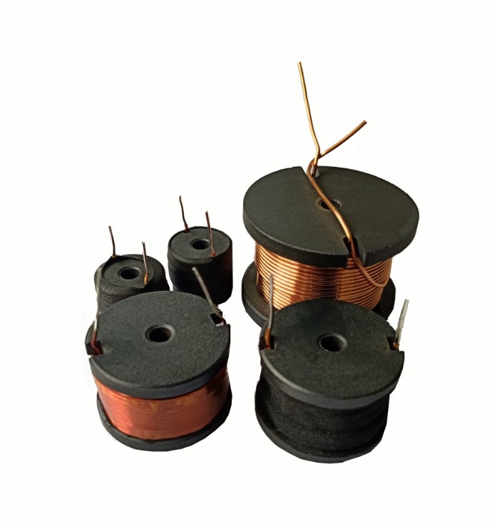 Magnetic core inductance oxygen-free copper coil sound frequency division power amplifier power supply with DRH I-shaped magnetic core inductance copper coil