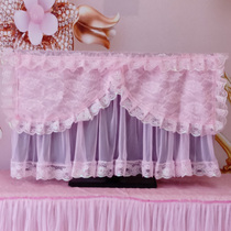 New TV hood fabric dust cover 55 inch boot does not take 37 inch wall-mounted modern lace custom