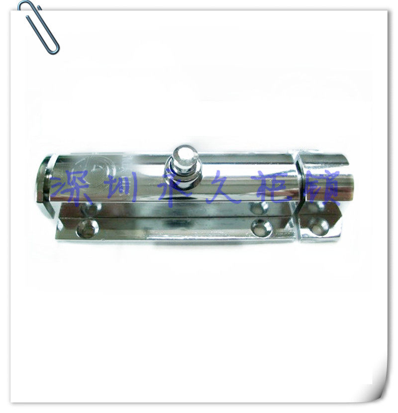 Shenzhen permanent brand high-end button type anti-theft automatic latch 3 inches 404 4 inch spring automatic latch 406