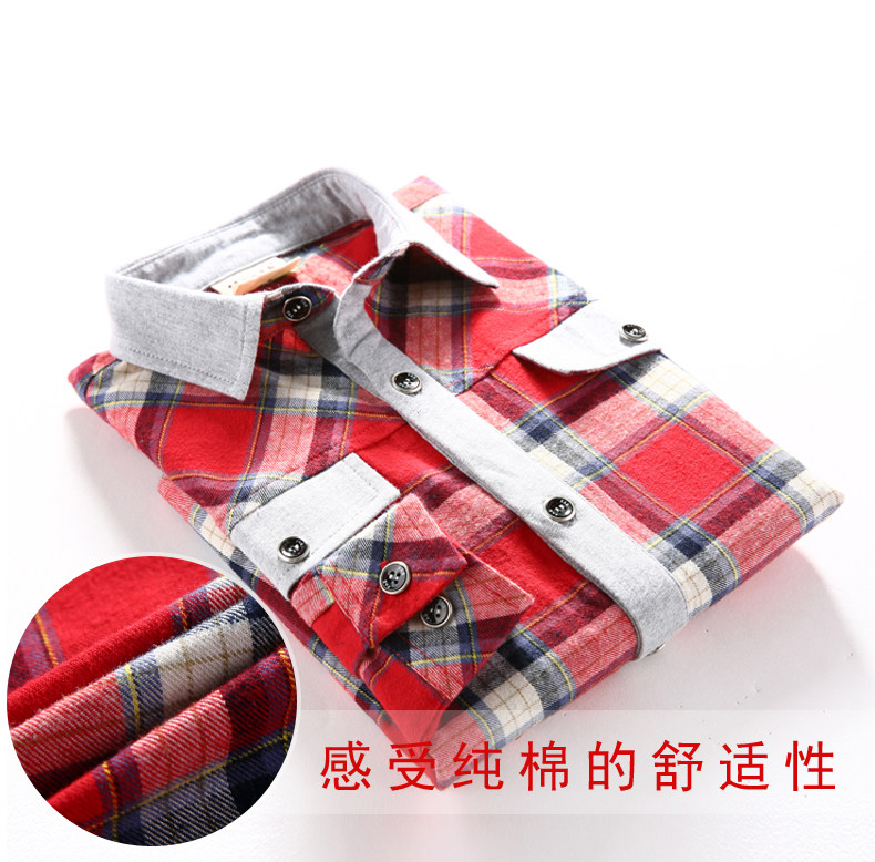 Chemise garcon à manche longue - Ref 2076812 Image 7