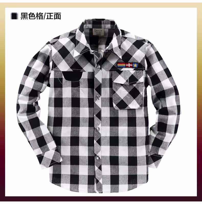 Chemise garcon à manche longue - Ref 2074006 Image 21