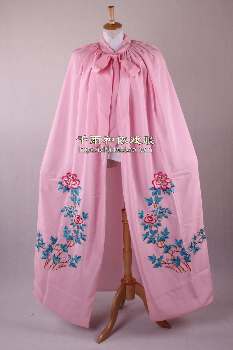 Cloak Cloak Opera costume Stage costume Opera supplies Yue Opera Huangmei Opera No 226 Light pink