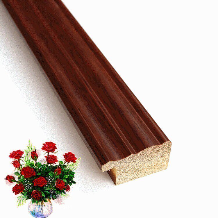 Xinglong Solid Wood Line 4626 Country Painting Line Wood Line Solid Wood Line S005 Character Painting Frame Strips Red Wood Coffee-Taobao