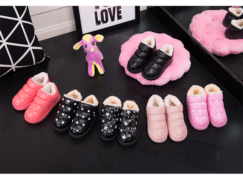 Chaussons enfants en autre pour hiver - semelle autre - Ref 1024469 Image 9