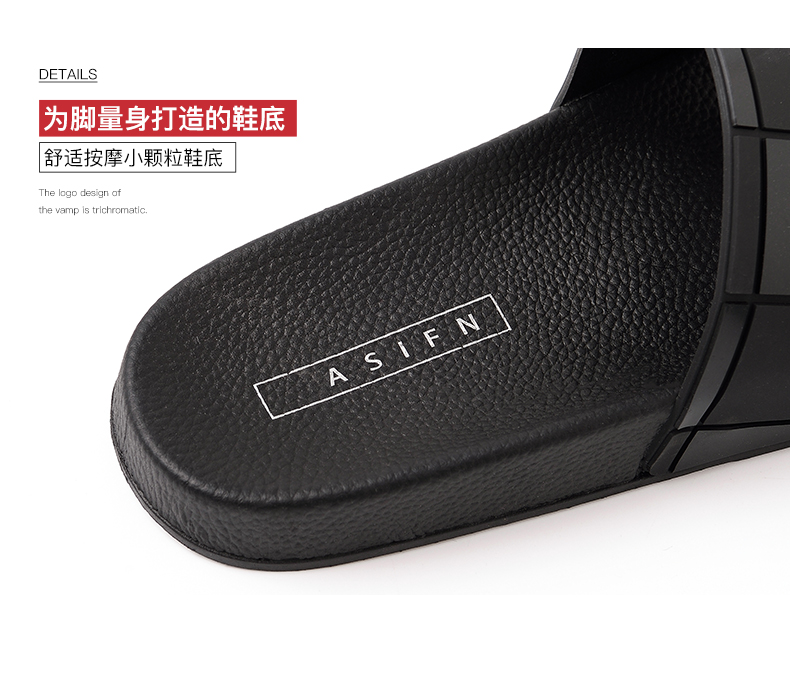 Phòng tắm mùa hè phòng tắm chống trượt mềm mại dép quai hậu adidas