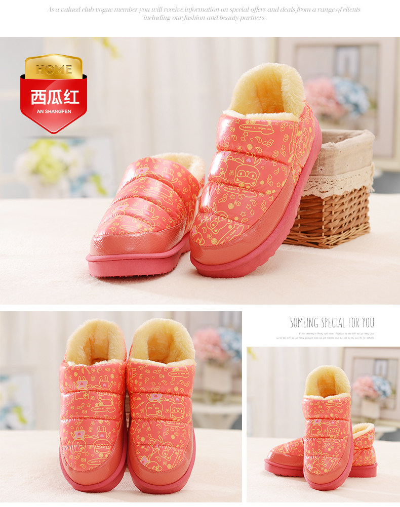 Pantoufles enfants en suède pour hiver - semelle autre - Ref 1005575 Image 24