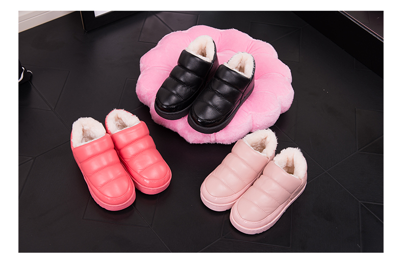 Chaussons enfants en autre pour hiver - semelle caoutchouc naturel - Ref 1003590 Image 30