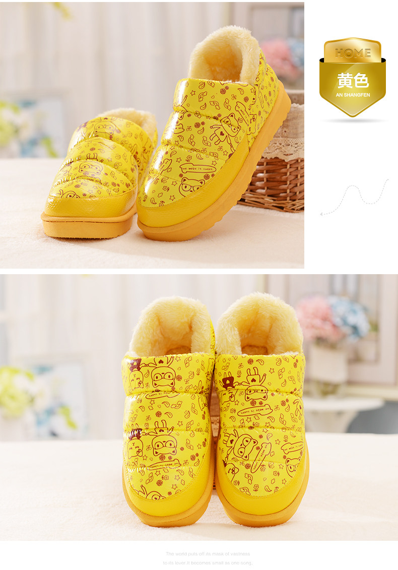 Pantoufles enfants en suède pour hiver - semelle autre - Ref 1005575 Image 28