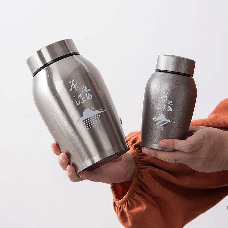 Vanguard tea leaf jars small number seal storage moisture-proof tea pot Pu'er tea containing packaging box Chinese style tea box