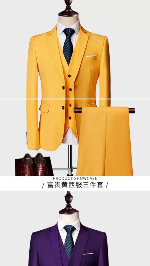 Royal blue hai khóa chống nhăn miễn phí ủi công ty phù hợp với chuyên nghiệp phù hợp với nam xu hướng tốt nhất nhóm người đàn ông kích thước lớn phù hợp với một bộ đồ áo vest nam cao cấp