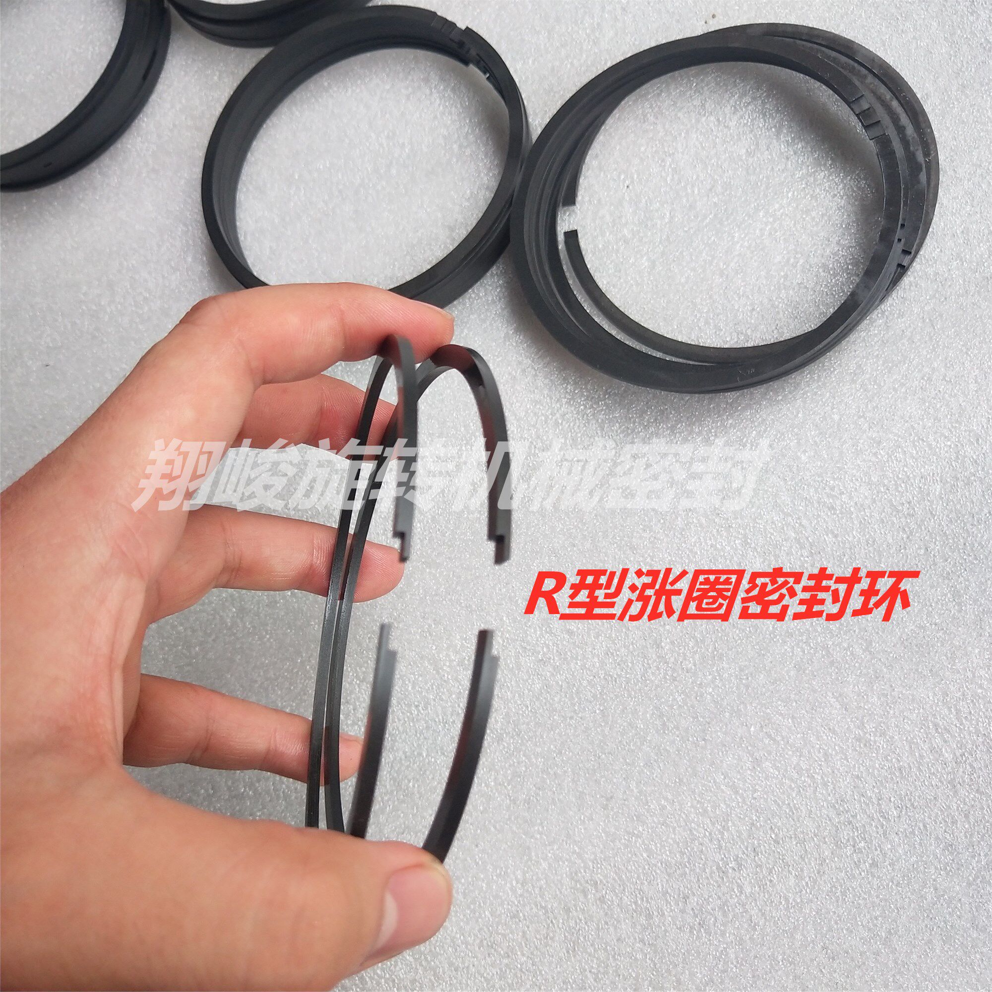 Manufacturer direct sales R type expansion ring cast iron alloy ring copper chrome molybdenum alloy cast iron support ring can support customization