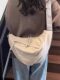 French FMKgoyar Messenger Bag Women's Dumpling Bag Casual Versatile Lightweight Commuting Sports Cycling Boys Shoulder Bag
