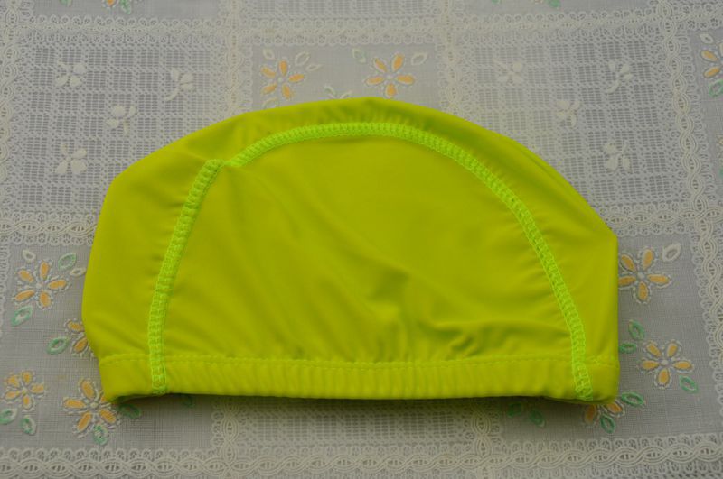 Thời trang mũ bơi vải lông tai dài XL đầu to duỗi thoải mái không có đầu người lớn unisex mũ bơi hoa