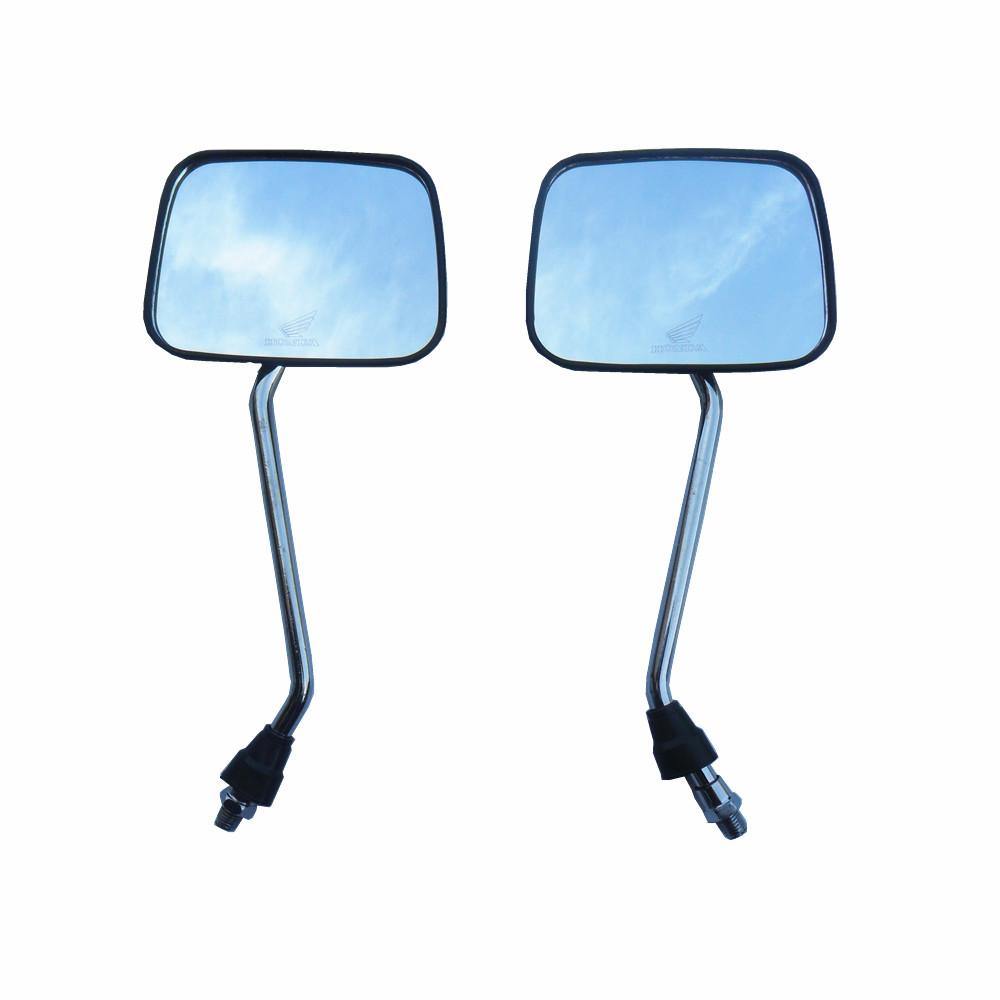 Reflector 125 gương Chiếu Hậu gương Vuông Xe Máy gương Adapter Wuyang Honda WY125 HONDA