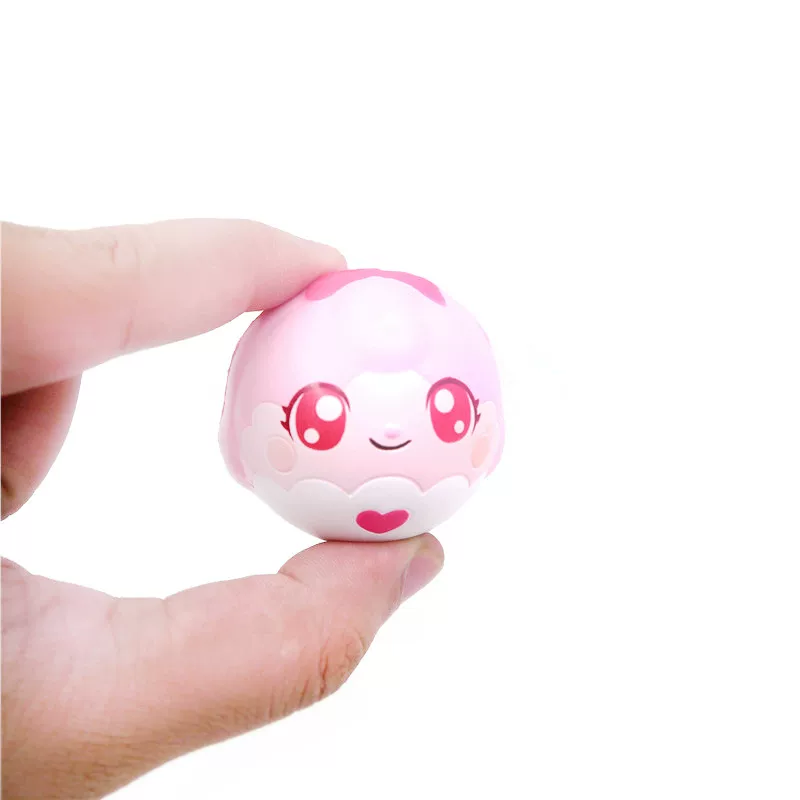 Bandai, японский скуиш, упругий шар, полиуретановая игрушка, антистресс