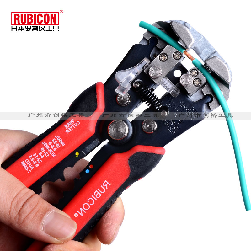 Limited-time Japanese RUBICON Robin Hood RKY-665 Multi-function automatic wire stripper 0 5-6 0mm