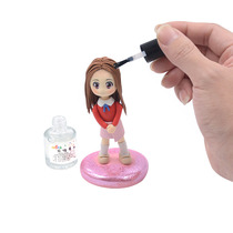 Magic water-based Bright oil diy handmade clay soft clay seal layer transparent quick-drying clay sculpture works waterproof protective oil