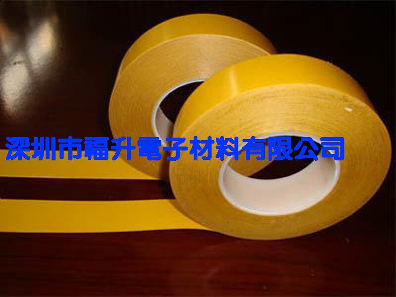 Shenzhen PET double sided adhesive OPP clamp double side tape PET black double side tape