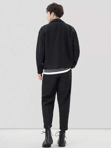 Демисезонный трендовый плащ, куртка, изысканный стиль, в корейском стиле