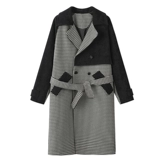 Кашемировое шерстяное пальто, длинная вельветовая демисезонная куртка, средней длины