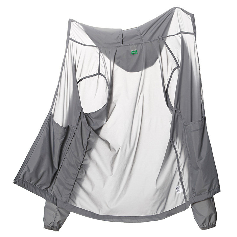 Sunscreen woman ultra slim breathable long sleeve Korean version loose sunscreen for men's boarder ice-fishing jacket Summer thin section-Taobao