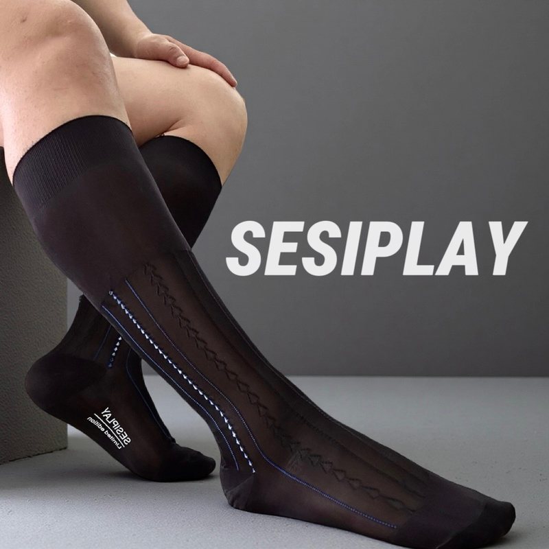 【Sesiplay：Limited Edition Collection·Mocha】Men's Formal Stockings