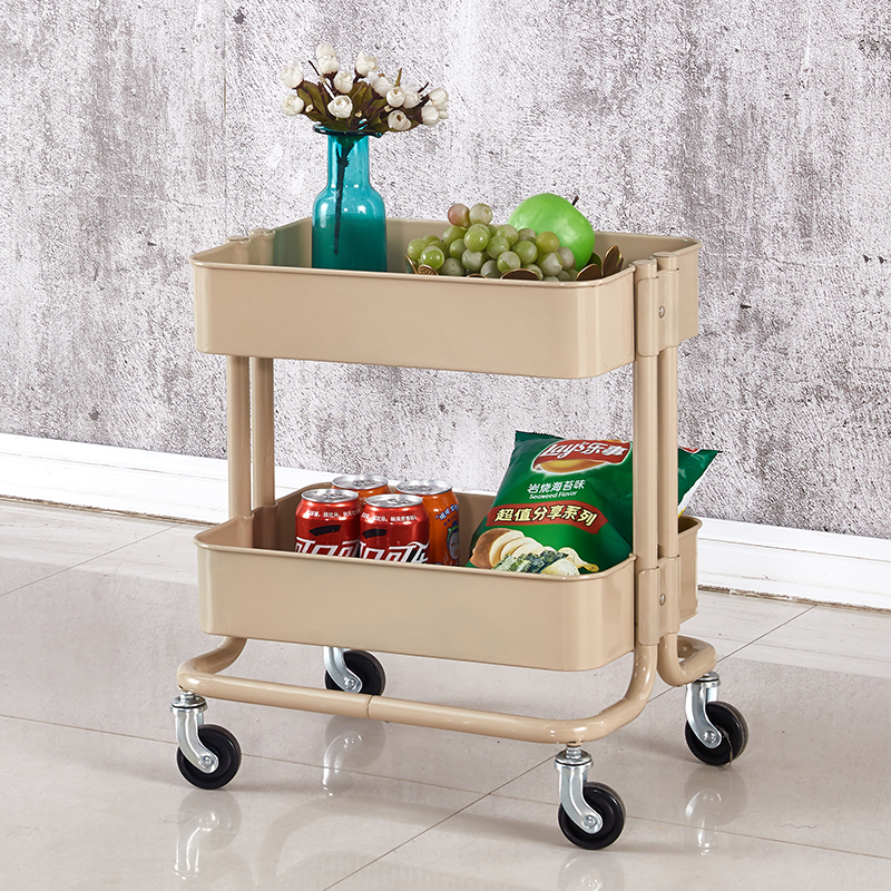 Buy Ikea trolley rack removable with wheel kitchen storage rack trolley