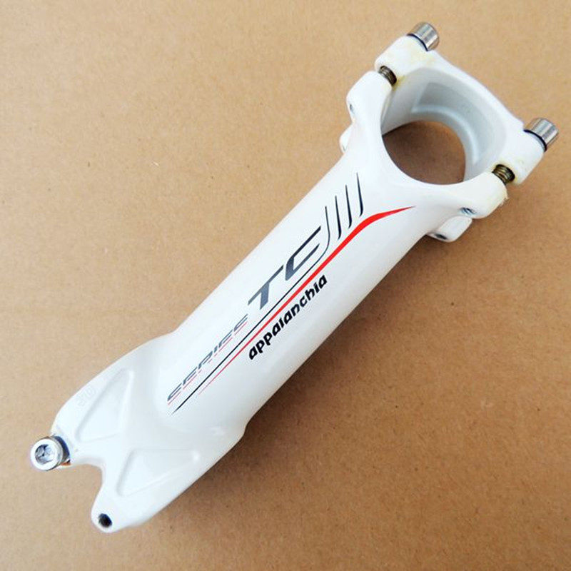 Mountaineering Bike Stem 31 8*90 110mm 3D Forged Four Studs TC White Aluminum Alloy Stem
