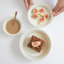 Chinese Zen scrub handmade coarse pottery salad bowl Large noodle bowl Jingdezhen coarse pottery bowl handmade coarse pottery tableware