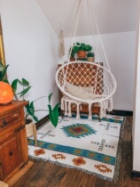 Bohemia American Country Mexican Tapestry Decorative Carpet Casual Blanket Indian Fabric Blanket Cover Carpet Stan