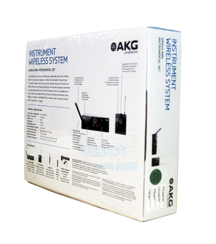[Xinpu Electroacophone] AKG WMS40 MINI Guitar Bass Máy thổi điện - Nhạc cụ MIDI / Nhạc kỹ thuật số mic hát livestream điện thoại